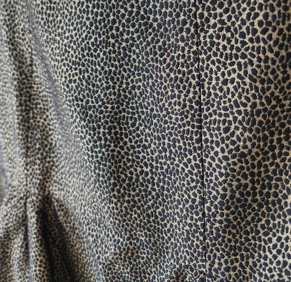 Vintage Fendi 2000s Karl Lagerfeld Animal Print Flare Mini Skirt IT 40 - Picture 2 of 6